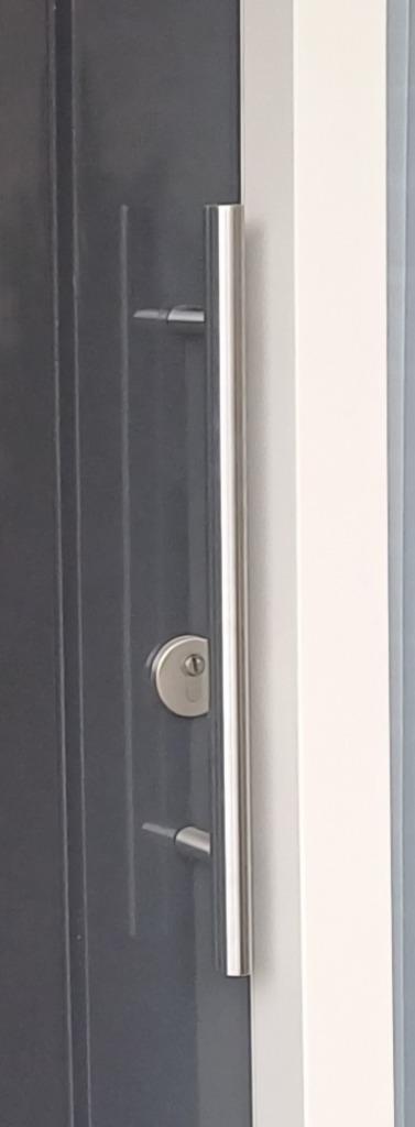 RVS (voor)deur greep, Doe-het-zelf en Bouw, Hang- en Sluitwerk, Ophalen of Verzenden