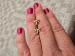 Vintage vergulde zilveren oorbellen 925 gestempeld, Handtassen en Accessoires, Antieke sieraden, Ophalen of Verzenden, Oorbellen