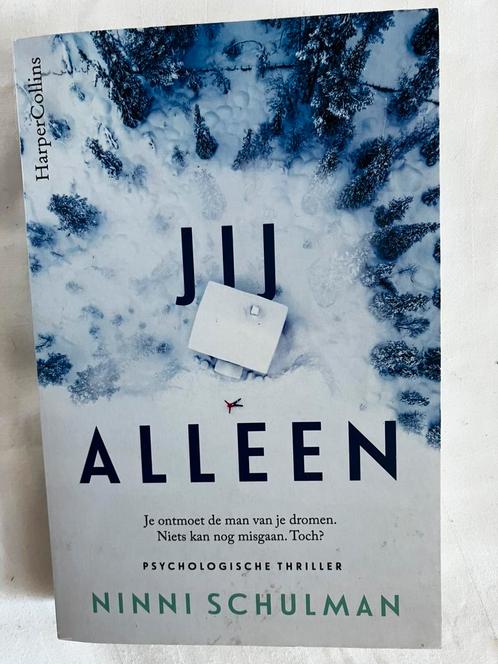 Ninni Schulman - Jij alleen, Boeken, Thrillers, Zo goed als nieuw, Ophalen of Verzenden