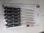 spinternieuwe steakmessen, Huis en Inrichting, Ophalen, Nieuw, Inox of Chroom, Bestekset