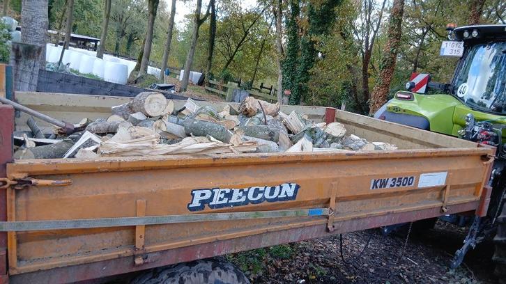 Brandhout, Tuin en Terras, Brandhout, Blokken, Eikenhout, 6 m³ of meer, Ophalen of Verzenden