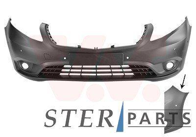 Voorbumper Mercedes-Benz Vito W447 A 4478859925 9999, Auto-onderdelen, Carrosserie, Bumper, Mercedes-Benz, Voor, Nieuw, Herkomst onderdeel bekend