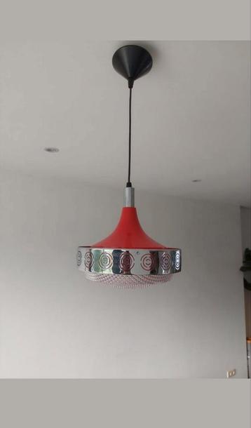 Vintage space age hanglamp 70' Diameter 27cm beschikbaar voor biedingen