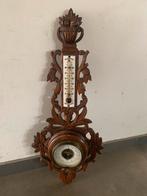 Vintage thermo en barometer nr 79, Audio, Tv en Foto, Weerstations en Barometers, Ophalen, Gebruikt, Barometer
