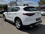 Alfa Romeo Stelvio 2.0 T Q4 Super / GPS / ATTELAGE / XENON, Auto's, Alfa Romeo, Automaat, 1995 cc, Euro 6, Wit