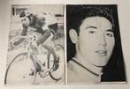 2 wielerprenten Eddy Merckx 24,5 op 16,5cm, Verzamelen, Ophalen of Verzenden, Gebruikt