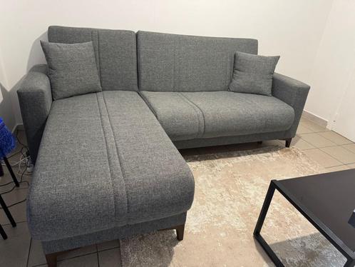 Canapé convertible avec rangement – Parfait état, quasi neuf, Huis en Inrichting, Zetels | Zetels, Zo goed als nieuw, Hoekbank