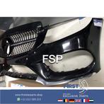 W205 C43 AMG VOORBUMPER + DIAMOND GRIL Mercedes C Klasse 201, Auto-onderdelen, Voor, Bumper