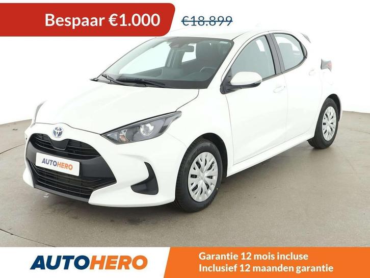 Toyota Yaris 1.5 Hybrid (bj 2022, automaat), Auto's, Toyota, Te koop, Yaris, ABS, Achteruitrijcamera, Adaptive Cruise Control