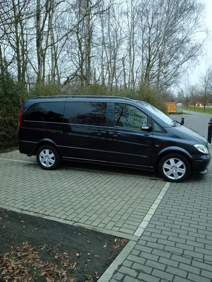 Mercedes viano V6 automaat dubbele cabine, Auto's, Mercedes-Benz, Particulier, Viano, Trekhaak, Automaat, Onderhoudsboekje, Ophalen