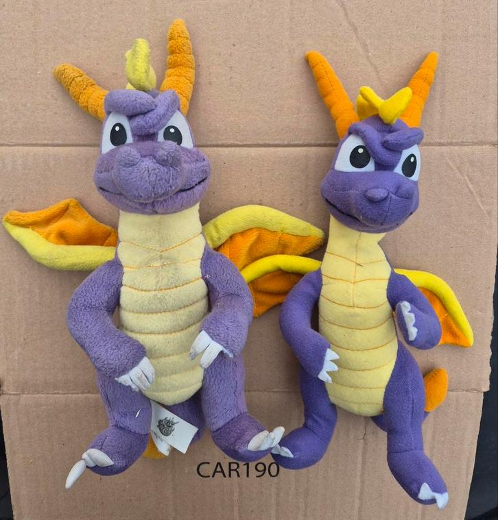 Spyro 2 officiële retro knuffelbeesten, Kinderen en Baby's, Speelgoed | Knuffels en Pluche, Ophalen of Verzenden