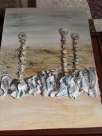 2 schilderijtjes moderne stijl, Huis en Inrichting, Ophalen, Zo goed als nieuw