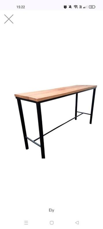 Hoge staantafel, bartafel  beschikbaar voor biedingen