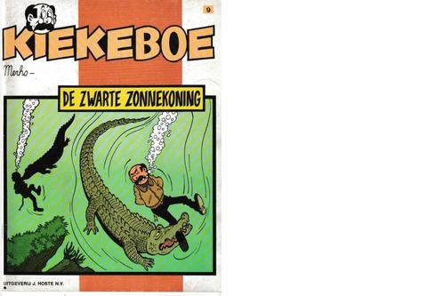 Strip Kiekeboe nr.9 - De zwarte zonnekoning., Boeken, Stripverhalen, Ophalen of Verzenden