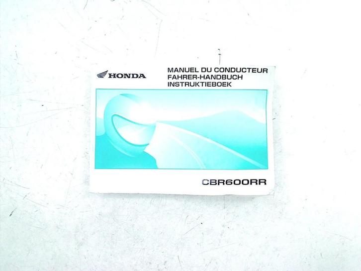 INSTRUKTIEBOEK Honda CBR 600 RR 2007-2012 (CBR600RR PC40), Motoren, Onderdelen | Honda, Gebruikt