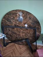 Ronde eettafel, Ophalen, Rond, Zo goed als nieuw, Metaal