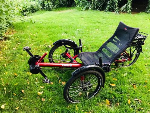 HP Velotechnik Gekko Electrisch vouwbaar., Fietsen en Brommers, Fietsen | Ligfietsen, Ophalen of Verzenden