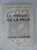 Saint-Léger Buzenol Champenois - A. Saint-Cerf  rare EO 1967, Gelezen, Ophalen of Verzenden
