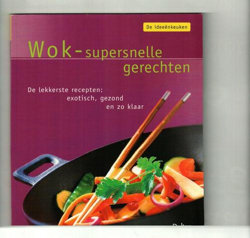 Wok supersnelle gerechten anette saberski 64 blz, Livres, Livres de cuisine, Comme neuf, Enlèvement ou Envoi