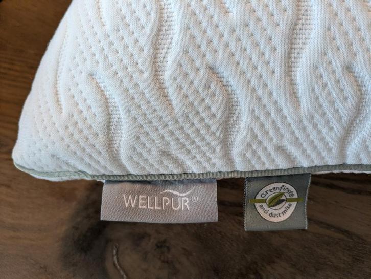 Kussen WELLPUR anti stof mijt 48x58x15, Huis en Inrichting, Slaapkamer | Beddengoed, Kussen, Wit, Ophalen