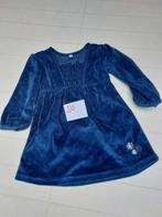 Kleedje Maat 80 Velours blauw Feestelijk, Kinderen en Baby's, Ophalen of Verzenden, Zo goed als nieuw, Meisje, Jurkje of Rokje