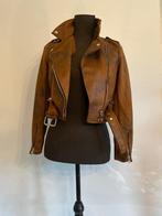 Jas/Perfectos/motorjas van zeer zacht suedeleer, Bershka, Ophalen, Zo goed als nieuw, Maat 34 (XS) of kleiner