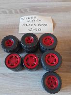 Meccano wielen en andere + playmobil wielen, Hobby en Vrije tijd, Ophalen of Verzenden, Zo goed als nieuw