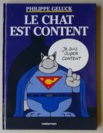 De kat is blij E0 2000, Boeken, Stripverhalen, Ophalen, Philippe Geluck, Eén stripboek, Zo goed als nieuw