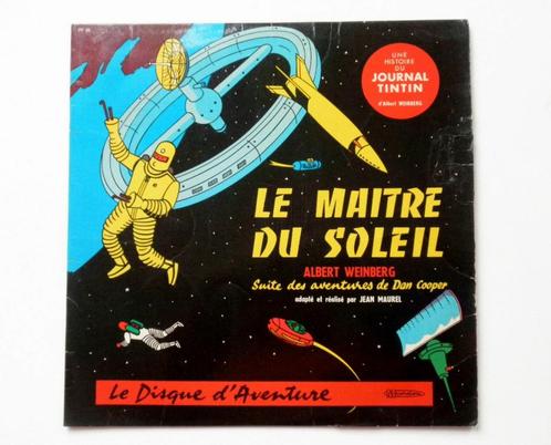Vinyle Dan Cooper Le maître du soleil - 30 cm PP88 - Tintin, Collections, Personnages de BD, Utilisé, Autres personnages, Enlèvement ou Envoi