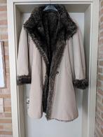 Zeer mooie regenjas / bontmantel omkeerbaar maat 40, Kleding | Dames, Jassen | Winter, Ophalen, Maat 38/40 (M)