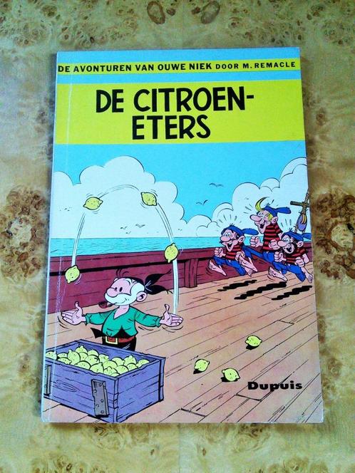 ouwe niek 3 de citroeneters - 1e druk 1961 Mooie staat, Boeken, Stripverhalen, Gelezen, Eén stripboek, Ophalen of Verzenden