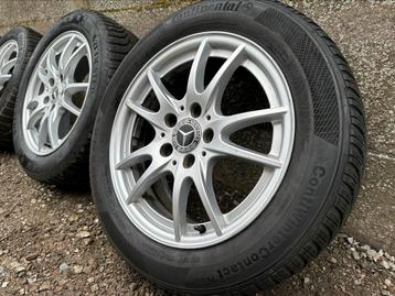 Jantes Mercedes Original + Pneus Continental 4 Saisons  beschikbaar voor biedingen