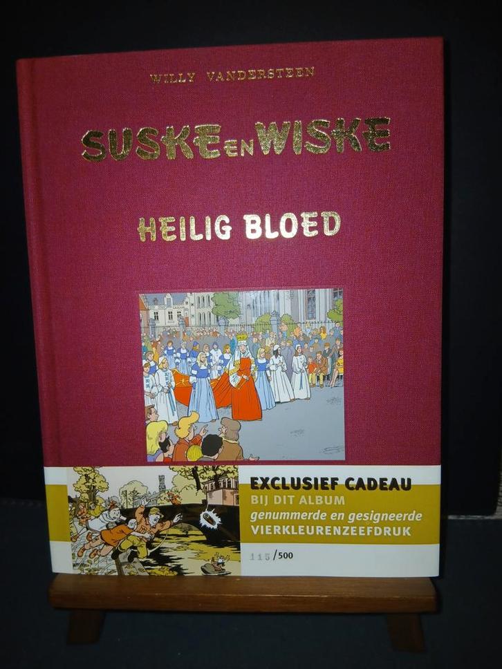 Willy vandersteen luxe : heilig bloed 115 / 500ex., Boeken, Stripverhalen, Nieuw, Eén stripboek, Ophalen of Verzenden