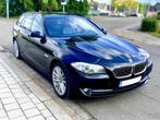 BMW 525d Touring Sport-Aut., Auto's, BMW, Automaat, Zwart, Zwart, Leder