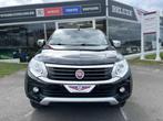 Fiat Fullback 2.4D 4WD*AUTOMATIQUE*CUIR*GPS*CLIM*23.132+BTW, Auto's, 4 deurs, 4 cilinders, Zwart, Leder