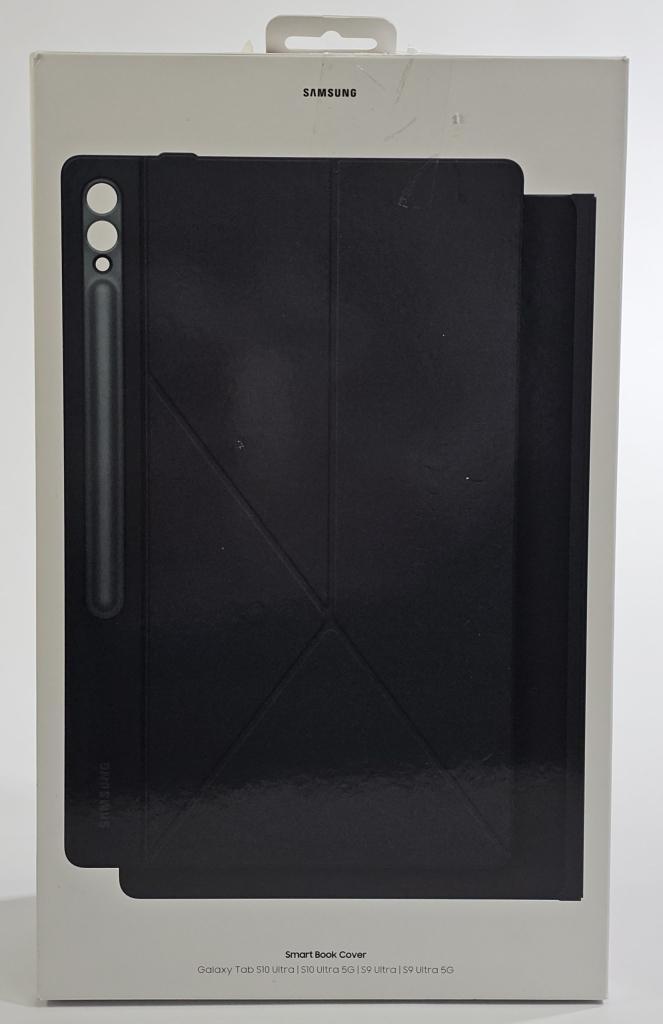 Samsung Tab S9 Ultra / S10 Ultra Book Cover - Zwart | Retour, Informatique & Logiciels, Housses pour tablettes