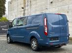 Ford Transit Custom 2.2 TDCi - Long Luxe - 6 places Airo Eu5, Auto's, Ford, Euro 5, Monovolume, Transit, Te koop