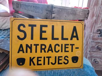 Stella antracietkeitjes metalenplaat beschikbaar voor biedingen