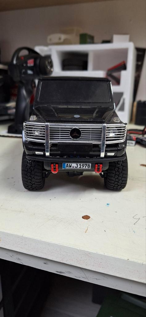 Nikko mercedes hardbody voor traxxas trx4m, Hobby en Vrije tijd, Modelbouw | Radiografisch | Auto's, Gebruikt, Ophalen of Verzenden