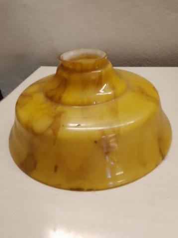 art deco lampekap ,grote opalinne lampekap beschikbaar voor biedingen