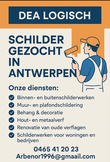 Schilder  beschikbaar voor biedingen