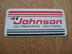 Autocollant pour moteurs hors-bord Johnson 10 x 4,5 cm, Collections, Enlèvement ou Envoi, Neuf, Autres types