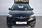 Opel Crossland X Crossland X 1.2i Automaat Innovation, Auto's, Gebruikt, 1199 cc, Zwart, Bedrijf