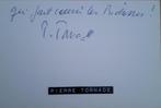 Authentieke handtekening van PIERRE TORNADE, Ophalen of Verzenden, Gesigneerd