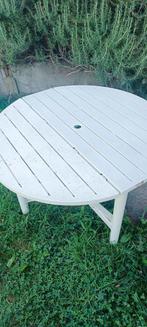 Table de jardin pliante, Tuin en Terras, Tuintafels, Ophalen, Gebruikt, Ovaal, Plastic