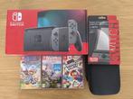 Nintendo Switch in zeer goede staat met games en accessoires, Games en Spelcomputers, Ophalen of Verzenden, Zo goed als nieuw