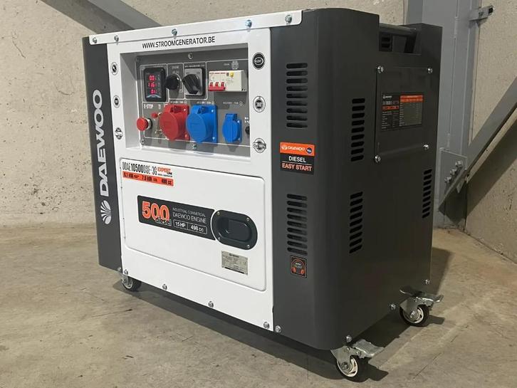 Daewoo Generator, Bricolage & Construction, Générateurs, Neuf, Huile diesel, 5 à 10 kVA, Démarrage électrique, Enlèvement