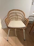 Rotan stoelen set van 4, Huis en Inrichting, Stoelen, Ophalen, Gebruikt, Overige kleuren, Riet of Rotan
