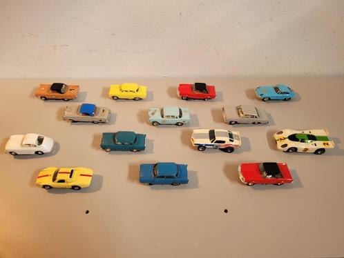 lot van 14 vintage FALLER circuitauto's GOEDE staat, Hobby en Vrije tijd, Modelbouw | Auto's en Voertuigen, Gebruikt, Auto, 1:50 of kleiner