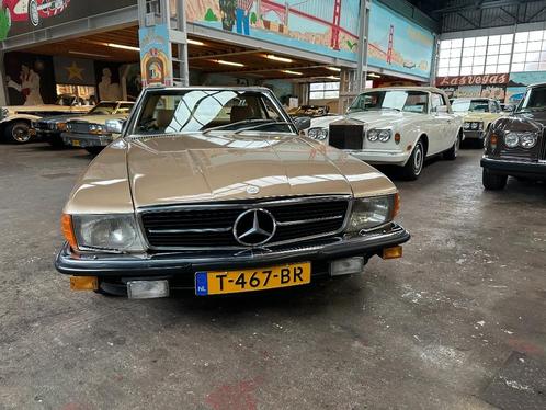 Mercedes-Benz SL-Klasse 380 SL, Auto's, Mercedes-Benz, Bedrijf, Te koop, SL, Elektrische ramen, Lederen bekleding, Lichtmetalen velgen